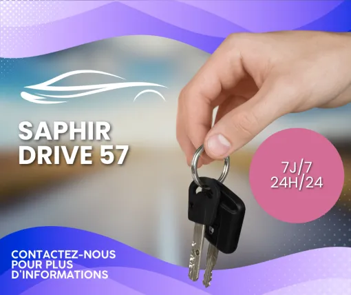 Transfert Aéroport Metz avec votre taxi Saphir Drive 57, Metz, Saphir Drive 57